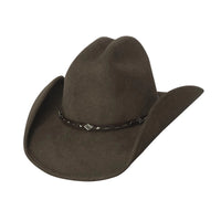 Bullhide WAGONEER Brown Wool Felt Cowboy Hat 3 7/8" Brim XXL Western - OriginalWestern.com