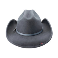 Bullhide WAGONEER Gray Wool Felt Cowboy Hat 3 3/4" Brim XXL Western - OriginalWestern.com
