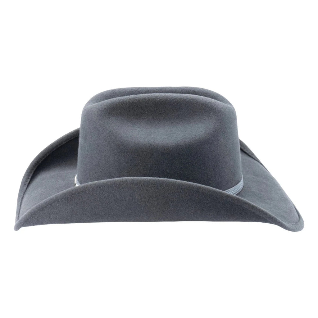 Bullhide WAGONEER Gray Wool Felt Cowboy Hat 3 3/4" Brim XXL Western - OriginalWestern.com