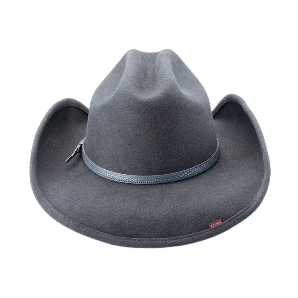 Bullhide WAGONEER Premium Wool Felt Cowboy Hat - Gray - OriginalWestern.com