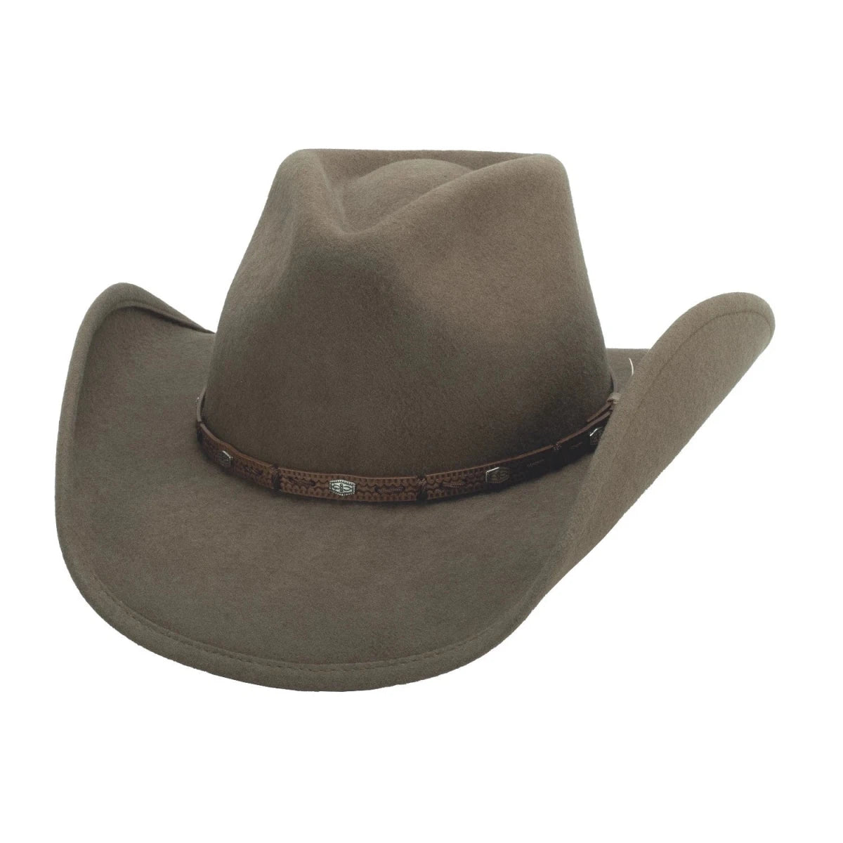 Bullhide WILD HORSE Khaki Wool Felt Cowboy Hat 3 3/4" Brim Western - OriginalWestern.com