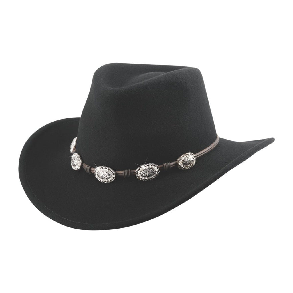 Bullhide WISHING WELL Premium Wool Felt Cowboy Hat - Black - OriginalWestern.com