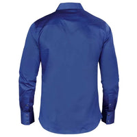 Montero - Snap Button Western Shirt Modern Fit Royal Blue 0460