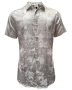 Montero - Floral Jacquard Dress Shirt White 4024