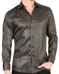 Camisa Negra De Moda El Señor De Los Cielos 44550
