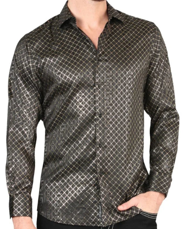 Camisa Negra De Moda El Señor De Los Cielos 44550