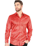 Camisa Roja Manga Larga EL Señor De Los Cielos 44577