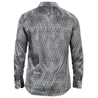 Montero - Grey Micro-Pattern Modern Fit Shirt 4032 MON-52420