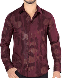 Camisa Lamasini Corte Moderno (Modern Fit) 1778 Vino