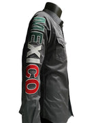 Montero - Shirt Mexico Embroidery Charcoal 0459