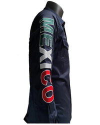 Montero - Shirt Mexico Embroidery Navy Blue 0459