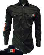 Montero - Shirt Mexico Embroidery Black 0459