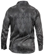 Montero - Black Micro-Pattern Modern Fit Shirt  4032 MON-52421