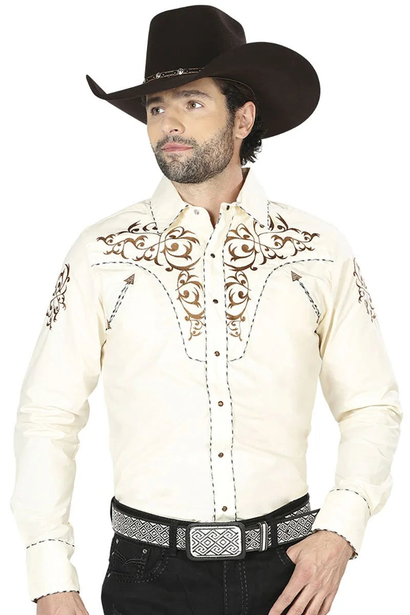 El General - Camisa Vaquera Beige 40994