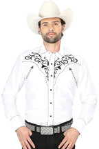 El General - Camisa Blanca Vaquera 41004
