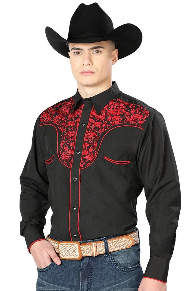 El General - Camisa Vaquera El Señor De Los Cielos 43297