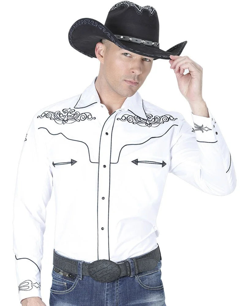 El General - Camisa Blanca Vaquera 40984