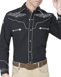 El General - Camisa Vaquera Negra 40983