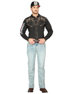 Men's Boot Cut Western Jeans – Stretch Denim Cowboy Pants - Blue 44975