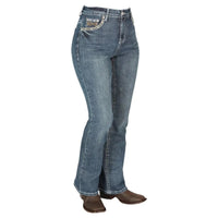 Centenario Women's Bootcut Denim Western Jeans 44961 - Dark-Blue - OriginalWestern.com
