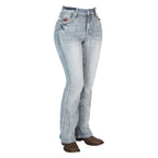 Centenario Women's Bootcut Denim Western Jeans 44963 - Light-Blue - OriginalWestern.com