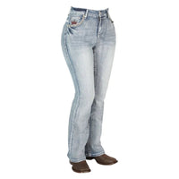 Centenario Women's Bootcut Denim Western Jeans 44963 - Light-Blue - OriginalWestern.com