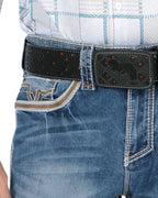 Men's Boot Cut Western Jeans – Stretch Denim Cowboy Pants - Lt Blue 26501