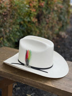 Cuernos Chuecos 100X Durango Style Western Cowboy Shantung Straw Hat - OriginalWestern.com