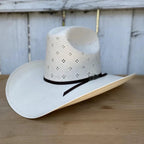 Cuernos Chuecos 100X Sonora Randa Flower Style Western Cowboy Shantung Straw Hat - OriginalWestern.com