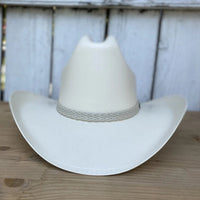 Cuernos Chuecos 100X Sonora Style Western Cowboy Shantung Straw Hat - Tall Crown - OriginalWestern.com