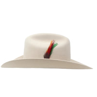 Cuernos Chuecos 10X Sinaloa Chaparral Style Beaver Fur Felt Western Cowboy Hat - Beige - OriginalWestern.com