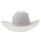 Cuernos Chuecos 10X Sinaloa Chaparral Style Beaver Fur Felt Western Cowboy Hat - Gray - OriginalWestern.com