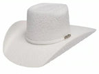 Cuernos Chuecos 10X Vakera Grizzly Style Brick Crown Fur Felt Cowboy Hat - Winter White - OriginalWestern.com