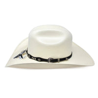 Cuernos Chuecos 150X Marlboro Style (Oscar) Western Cowboy Shantung Straw Hat - OriginalWestern.com