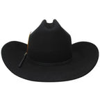Cuernos Chuecos 6X El Fantasma Style Western Cowboy Felt Hat - Black - OriginalWestern.com