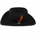 Cuernos Chuecos 6X El Fantasma Style Western Cowboy Felt Hat - Black - OriginalWestern.com
