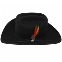 Cuernos Chuecos 6X El Fantasma Style Western Cowboy Felt Hat - Black - OriginalWestern.com