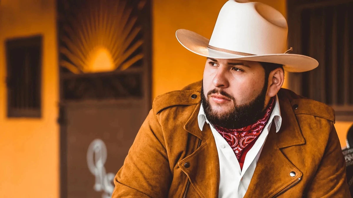 Cuernos Chuecos 6X El Fantasma Style Western Cowboy Felt Hat - Black - OriginalWestern.com