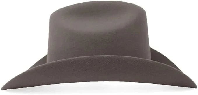 Cuernos Chuecos 6X Los Dos Carnales Style Cowboy Hat-Granite - OriginalWestern.com