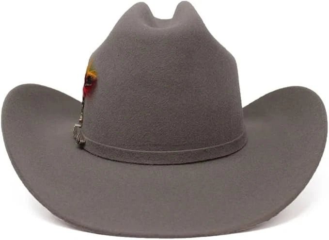 Cuernos Chuecos 6X Los Dos Carnales Style Cowboy Hat-Granite - OriginalWestern.com