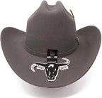 Cuernos Chuecos 6X Los Dos Carnales Style Cowboy Hat-Granite - OriginalWestern.com