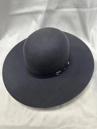 Cuernos Chuecos 6X Open Crown Fur Felt Western Cowboy Hat - Granite Grey - OriginalWestern.com