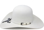 Cuernos Chuecos 6X Open Crown Fur Felt Western Cowboy Hat - White - OriginalWestern.com