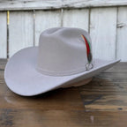 Cuernos Chuecos 6X Sinaloa Chaparral Style Fur Felt Western Cowboy Hat - Gray - OriginalWestern.com