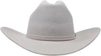 Cuernos Chuecos 6X Sinaloa Chaparral Style Fur Felt Western Cowboy Hat - Gray - OriginalWestern.com