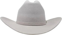 Cuernos Chuecos 6X Sinaloa Chaparral Style Fur Felt Western Cowboy Hat - Gray - OriginalWestern.com