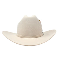 Cuernos Chuecos 6X Sinaloa Chaparral Style Fur Felt Western Cowboy Hat - Silverbelly - OriginalWestern.com