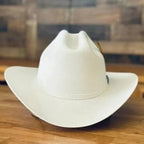 Cuernos Chuecos 6X Sinaloa Chaparral Style Fur Felt Western Cowboy Hat - White - OriginalWestern.com