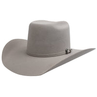 Cuernos Chuecos 6X Vakera Style Brick Crown Fur Felt Cowboy Hat - Mist Gray - OriginalWestern.com