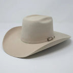 Cuernos Chuecos 6X Vakera Style Brick Crown Fur Felt Cowboy Hat - Silverbelly - OriginalWestern.com